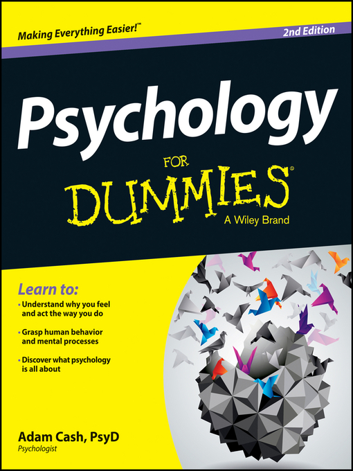 Cover image for Psychology For Dummies